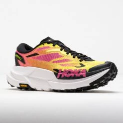 HOKA Mafate X Women's Neon HOKA Citrus/Neon Rose -Holabird Sports Store 043304 5
