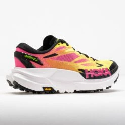 HOKA Mafate X Women's Neon HOKA Citrus/Neon Rose -Holabird Sports Store 043304 6