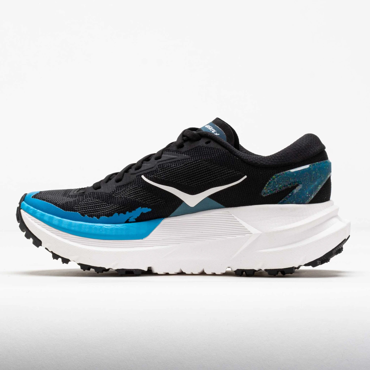 HOKA Mafate X Men's Black/Skyward Blue 2 HOKA Mafate X Men's Black/Skyward Blue - Image 2