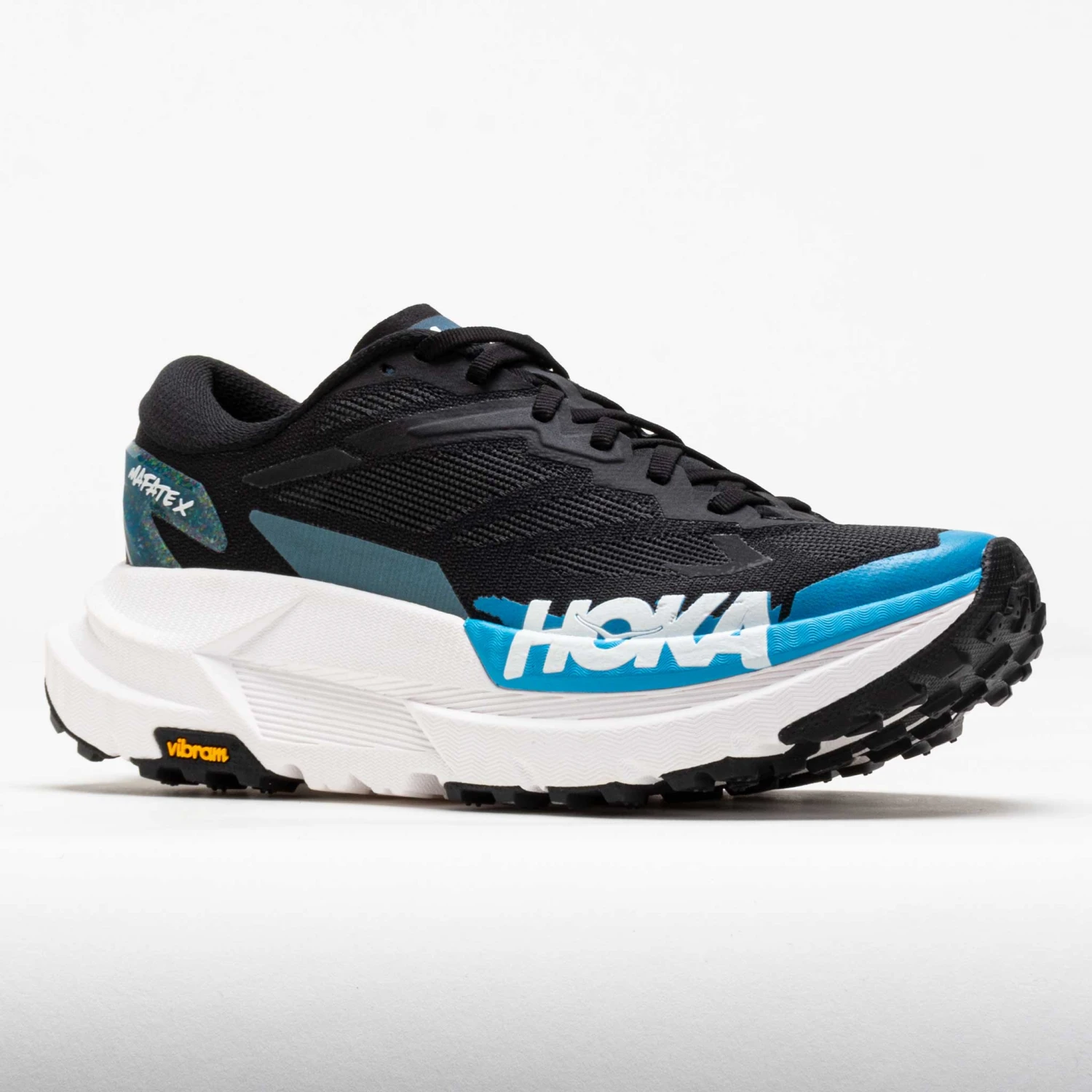 HOKA Mafate X Men's Black/Skyward Blue 5 HOKA Mafate X Men's Black/Skyward Blue - Image 5