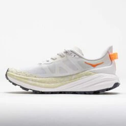 HOKA Speedgoat 6 Men's White/Neon Tangerine -Holabird Sports Store 043334 1