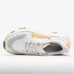 HOKA Speedgoat 6 Men's White/Neon Tangerine -Holabird Sports Store 043334 2