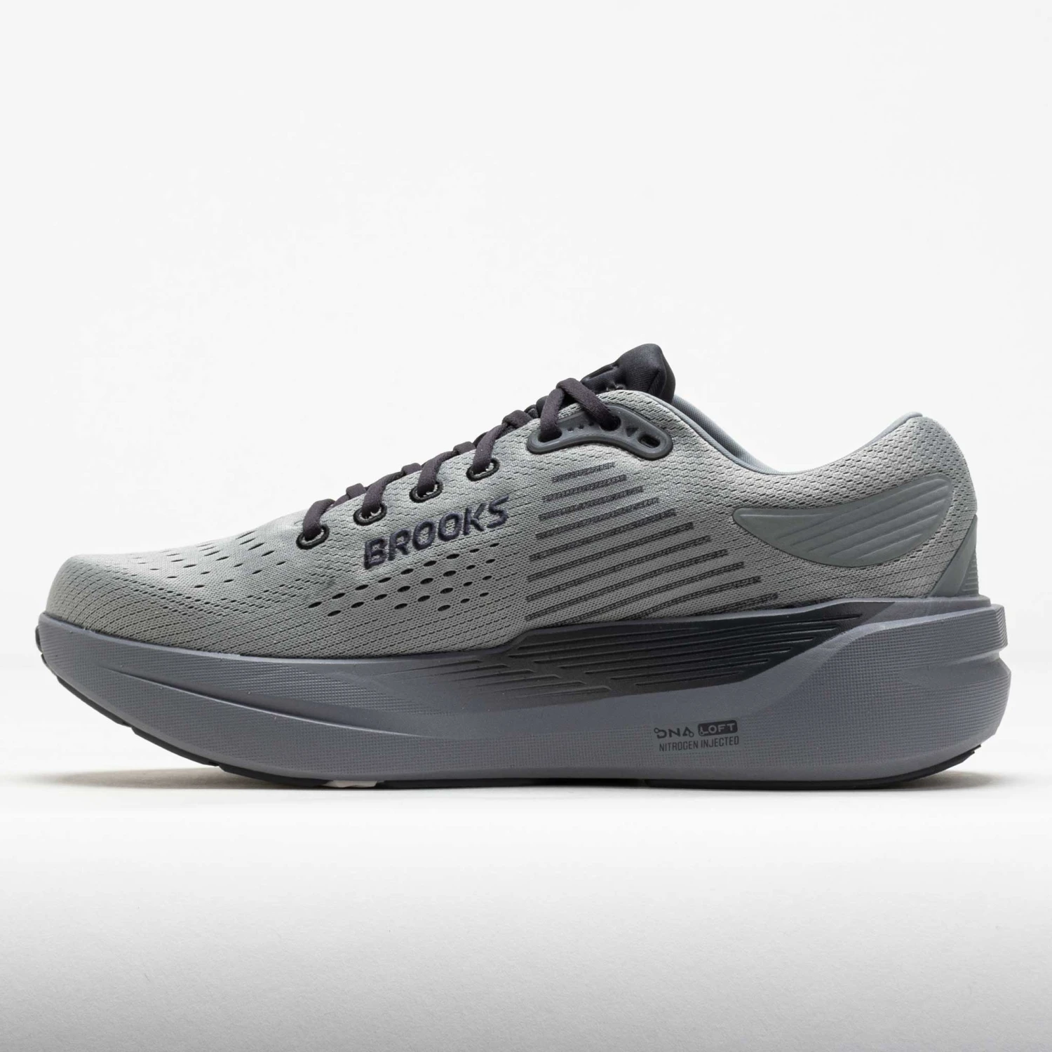 Brooks Ghost Max 3 Men's Primer Grey/Ebony 2 Brooks Ghost Max 3 Men's Primer Grey/Ebony - Image 2