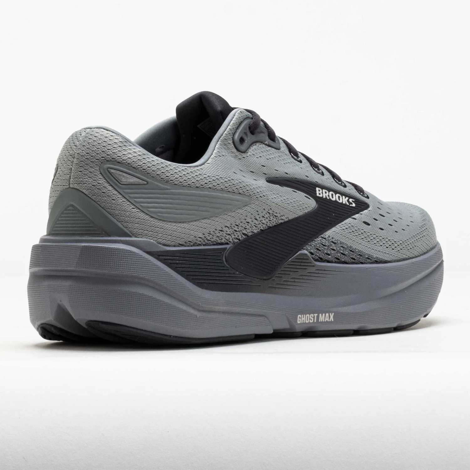 Brooks Ghost Max 3 Men's Primer Grey/Ebony 6 Brooks Ghost Max 3 Men's Primer Grey/Ebony - Image 6
