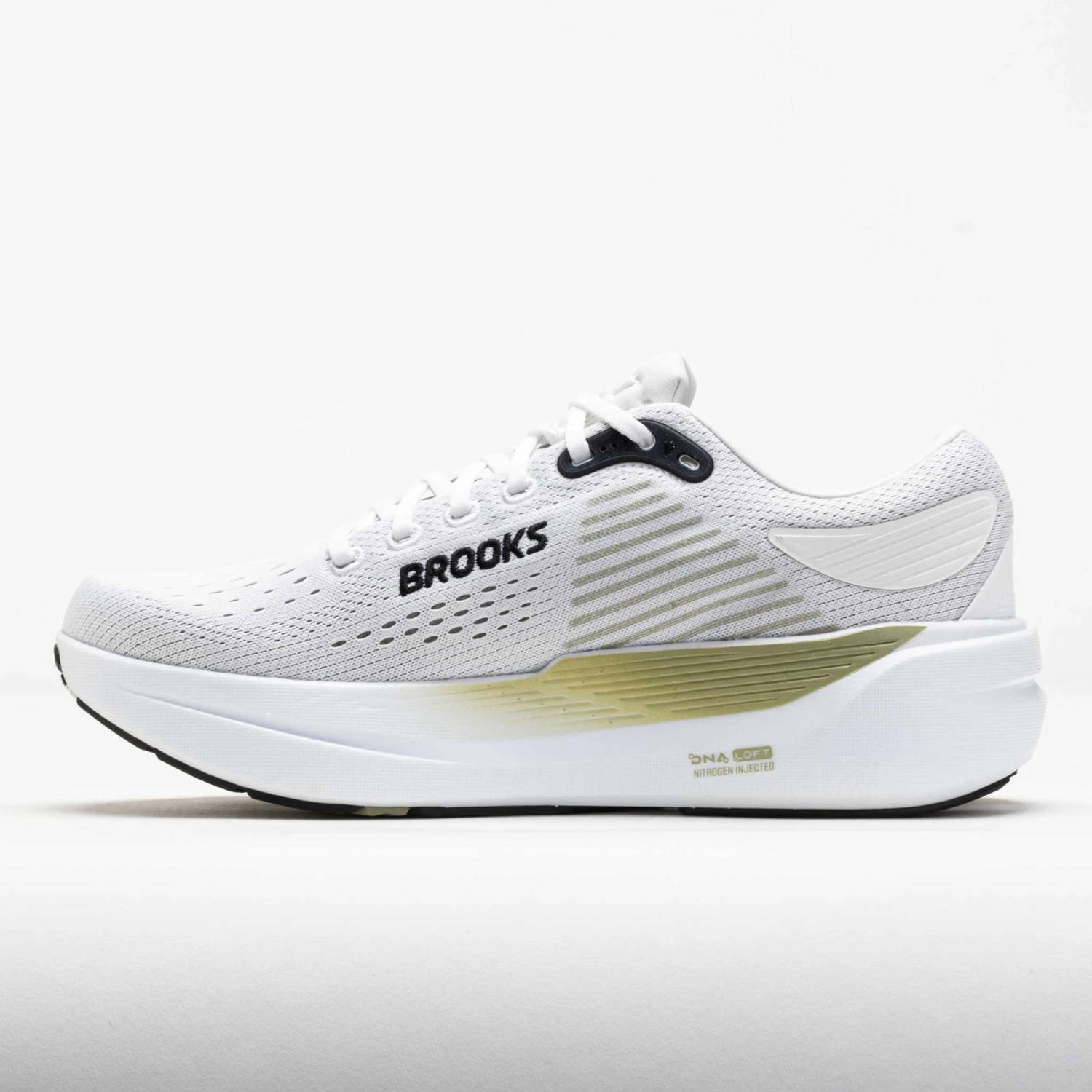 Brooks Ghost Max 3 Men's Bright White/Tea/Black 2 Brooks Ghost Max 3 Men's Bright White/Tea/Black - Image 2