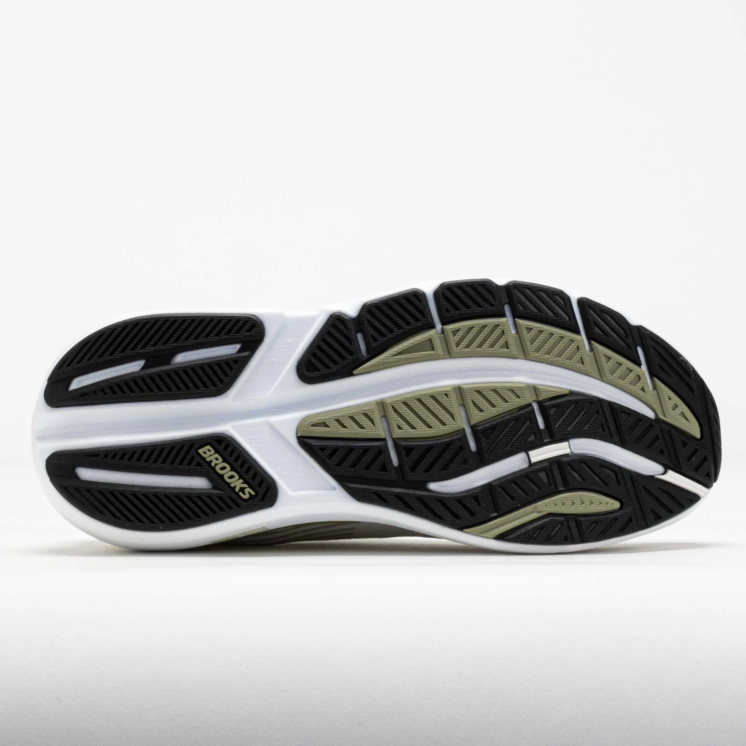 Brooks Ghost Max 3 Men's Bright White/Tea/Black 4 Brooks Ghost Max 3 Men's Bright White/Tea/Black - Image 4