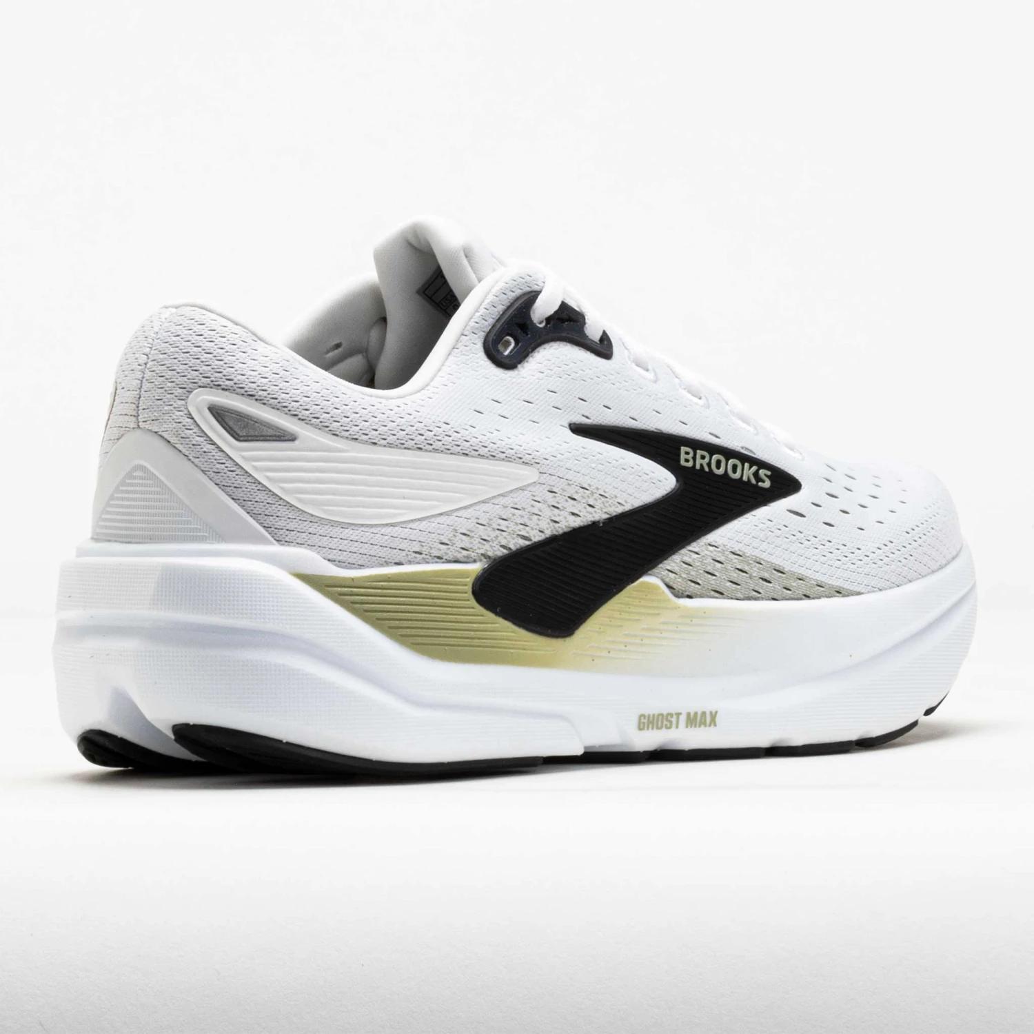 Brooks Ghost Max 3 Men's Bright White/Tea/Black 6 Brooks Ghost Max 3 Men's Bright White/Tea/Black - Image 6