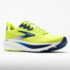 Brooks Ghost 17 Men's Acid Lime/Navy/White 10 Brooks Ghost 17 Men's Acid Lime/Navy/White -Holabird Sports Store 043380 5