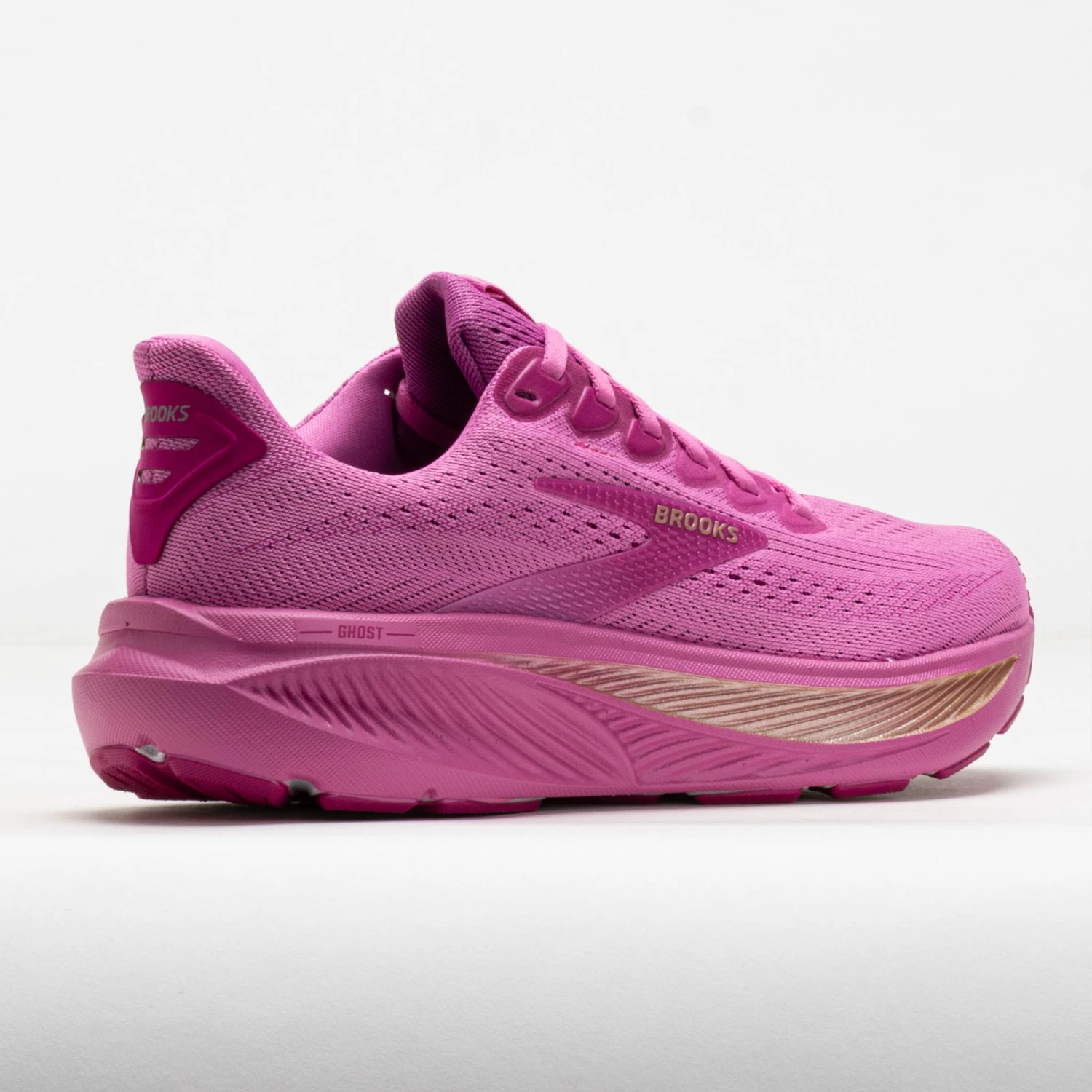 Brooks Ghost 17 Women's Pink/Fuchsia/Gold 6 Brooks Ghost 17 Women's Pink/Fuchsia/Gold - Image 6