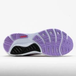 Brooks Ghost 17 Women's Black/Purple/Coral -Holabird Sports Store 043384 4