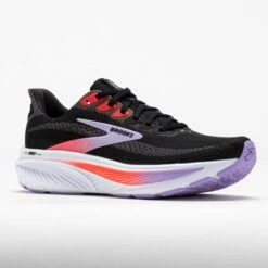 Brooks Ghost 17 Women's Black/Purple/Coral -Holabird Sports Store 043384 5