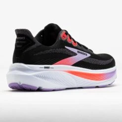 Brooks Ghost 17 Women's Black/Purple/Coral -Holabird Sports Store 043384 6