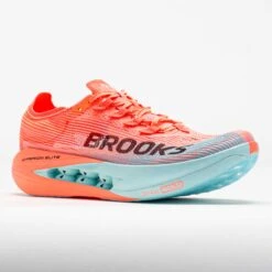 Brooks Hyperion Elite 5 Unisex Pink Clay/Atomizer Blue -Holabird Sports Store 043427 5