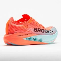 Brooks Hyperion Elite 5 Unisex Pink Clay/Atomizer Blue -Holabird Sports Store 043427 6