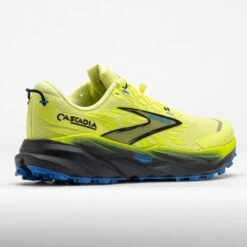 Brooks Cascadia 19 Men's Sunny Lime/Black/Blue -Holabird Sports Store 043430 6
