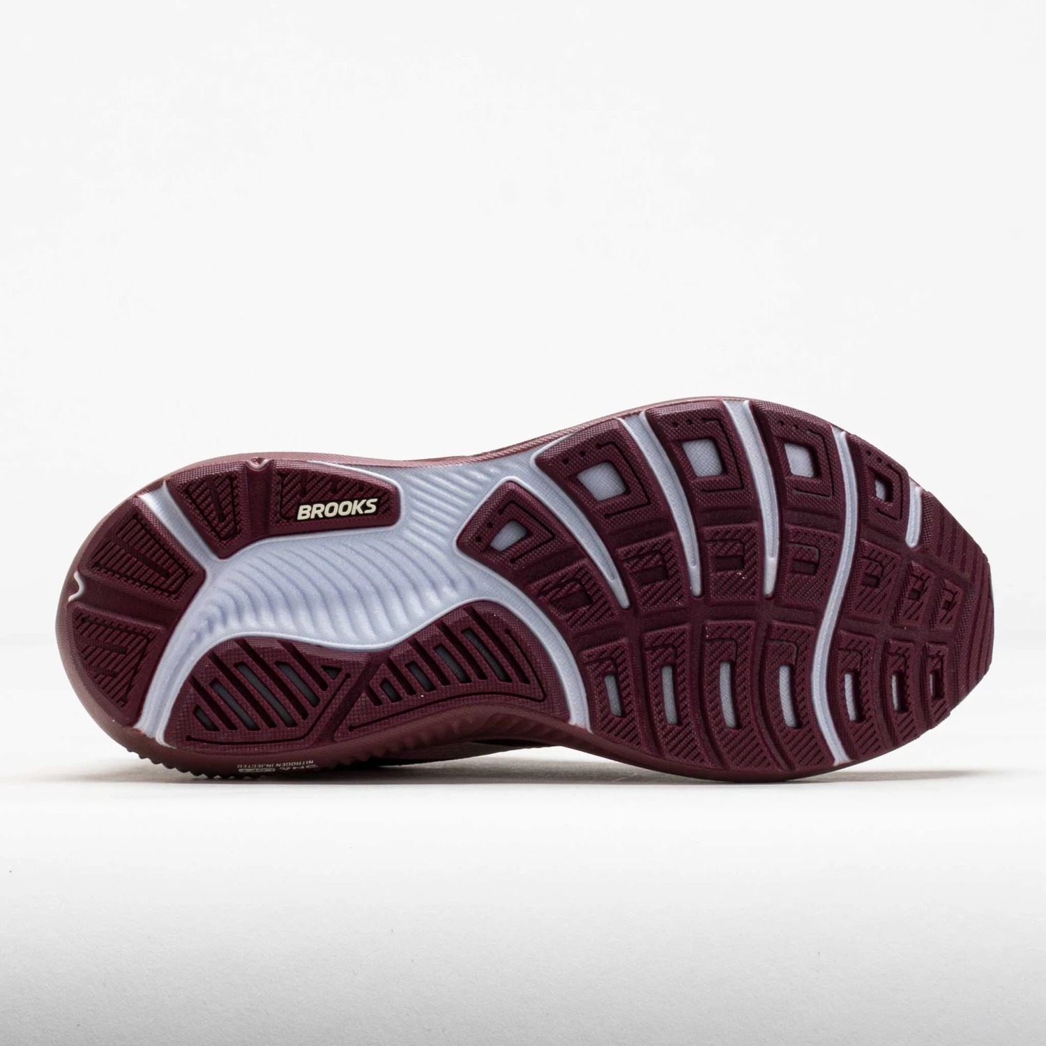 Brooks Ghost 17 Women's Burgundy/Pink/Green 4 Brooks Ghost 17 Women's Burgundy/Pink/Green - Image 4