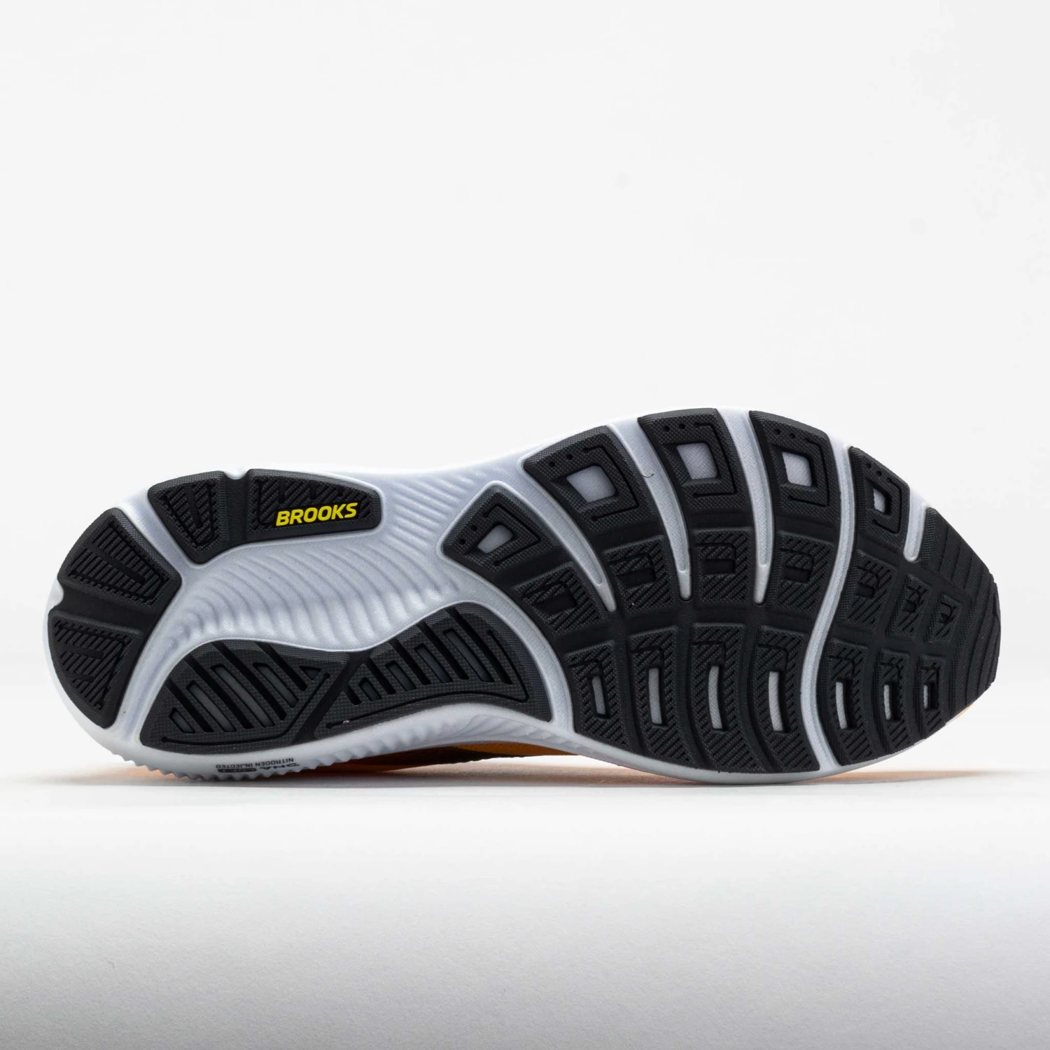 Brooks Ghost 17 Men's Blazing Orange/Yellow/Ebony 4 Brooks Ghost 17 Men's Blazing Orange/Yellow/Ebony - Image 4