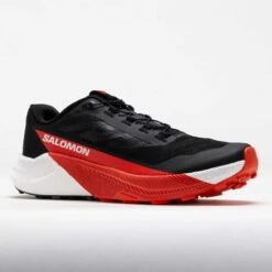 Salomon Pulsar Men's Black/White/Cherry Tomato -Holabird Sports Store 043727 5
