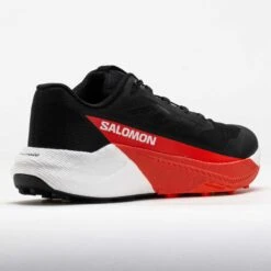 Salomon Pulsar Men's Black/White/Cherry Tomato -Holabird Sports Store 043727 6