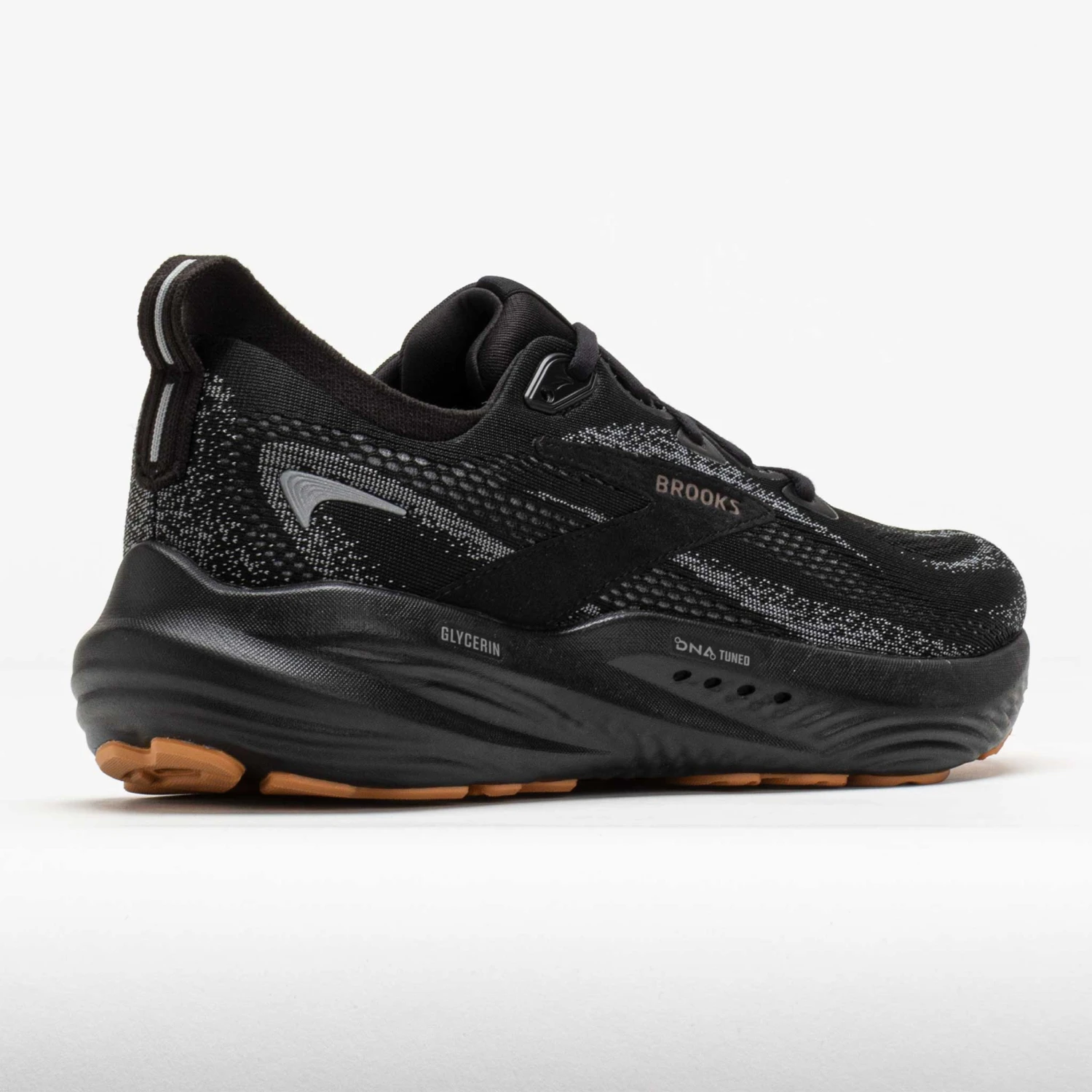 Brooks Glycerin 22 Men's Black/Primer Gray/Biscuit 6 Brooks Glycerin 22 Men's Black/Primer Gray/Biscuit - Image 6