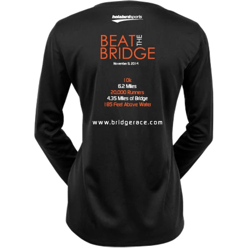 Official Across The Bay 10K In Training Long Sleeve Tee Women's 2 Official Across The Bay 10K In Training Long Sleeve Tee Women's - Image 2