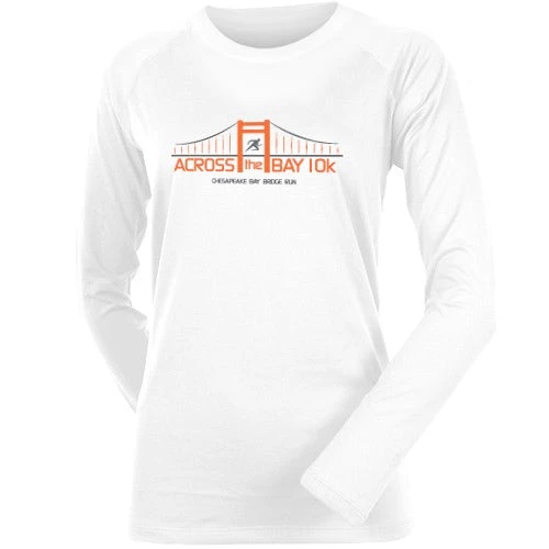Official Across The Bay 10K In Training Long Sleeve Tee Women's 3 Official Across The Bay 10K In Training Long Sleeve Tee Women's - Image 3