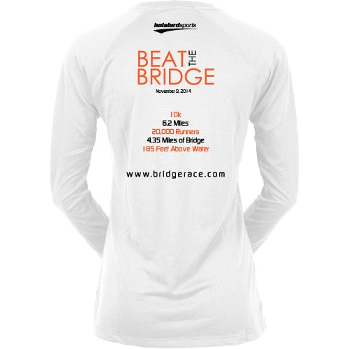 Official Across The Bay 10K In Training Long Sleeve Tee Women's 4 Official Across The Bay 10K In Training Long Sleeve Tee Women's - Image 4