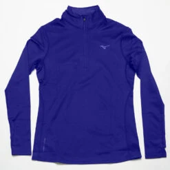 Mizuno Breath Thermo Half Zip Women's -Holabird Sports Store 056786 858 1