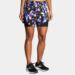 Brooks Chaser 5" 2-in-1 Shorts Women's 38 Brooks Chaser 5" 2-in-1 Shorts Women's -Holabird Sports Store 056804 056 1