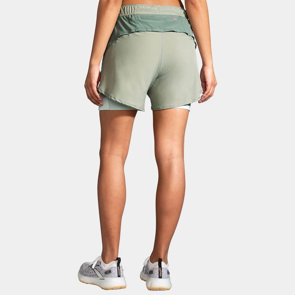 Brooks Chaser 5" 2-in-1 Shorts Women's 4 Brooks Chaser 5" 2-in-1 Shorts Women's - Image 4