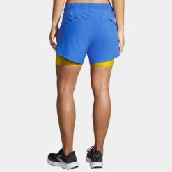 Brooks Chaser 5" 2-in-1 Shorts Women's 25 Brooks Chaser 5" 2-in-1 Shorts Women's -Holabird Sports Store 056804 414 2