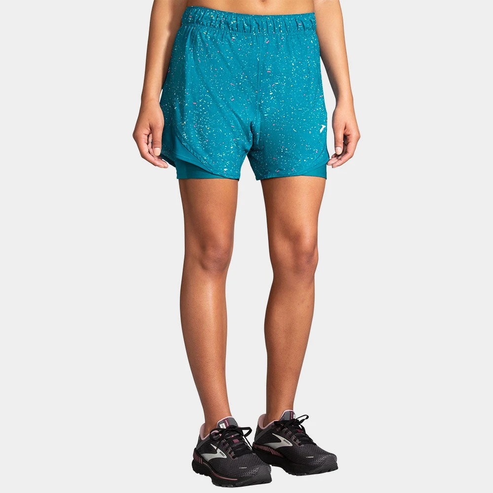 Brooks Chaser 5" 2-in-1 Shorts Women's 9 Brooks Chaser 5" 2-in-1 Shorts Women's - Image 9