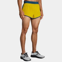 Brooks Sherpa 3" Split Shorts Men's -Holabird Sports Store 056811 351 1