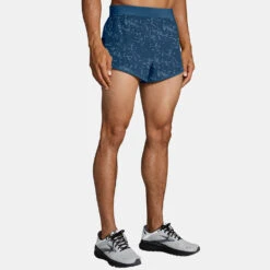 Brooks Sherpa 3" Split Shorts Men's -Holabird Sports Store 056811 418 1