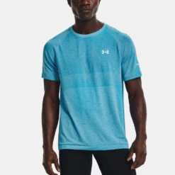Under Armour Vanish Seamless Run Short Sleeve Men's -Holabird Sports Store 056889 481 1