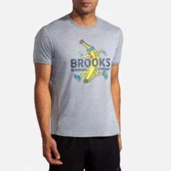 Brooks Distance Graphic Short Sleeve Men's -Holabird Sports Store 056934 020 1