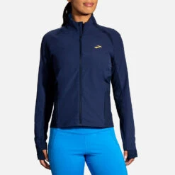 Brooks Fusion Hybrid Jacket Women's -Holabird Sports Store 057078 491 1