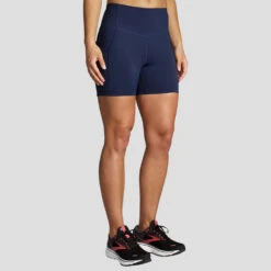 Brooks Method 5" Short Tight Women's 18 Brooks Method 5" Short Tight Women's -Holabird Sports Store 057174 451 1