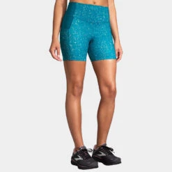 Brooks Method 5" Short Tight Women's 20 Brooks Method 5" Short Tight Women's -Holabird Sports Store 057174 486 1