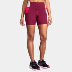 Brooks Method 5" Short Tight Women's 24 Brooks Method 5" Short Tight Women's -Holabird Sports Store 057174 633 1