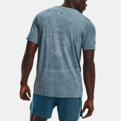 Under Armour Seamless Stride Short Sleeve Men's -Holabird Sports Store 057263 414 2