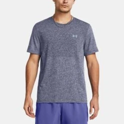 Under Armour Seamless Stride Short Sleeve Men's -Holabird Sports Store 057263 539 1