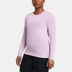 Under Armour Seamless Stride Long Sleeve Women's -Holabird Sports Store 057264 543 1