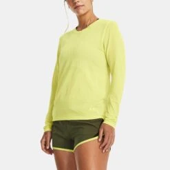 Under Armour Seamless Stride Long Sleeve Women's -Holabird Sports Store 057264 743 1