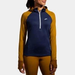 Brooks Notch Thermal Hoodie 2.0 Women's -Holabird Sports Store 057290 398 1