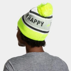 Brooks Heritage Pom Beanie -Holabird Sports Store 057389 143 2