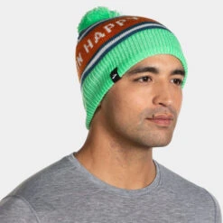 Brooks Heritage Pom Beanie -Holabird Sports Store 057389 499 1