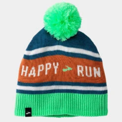 Brooks Heritage Pom Beanie -Holabird Sports Store 057389 499 3