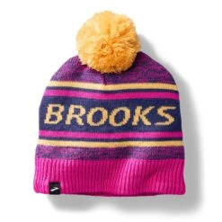 Brooks Heritage Pom Beanie -Holabird Sports Store 057389 523 3