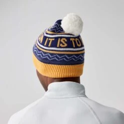 Brooks Heritage Pom Beanie -Holabird Sports Store 057389 831 2